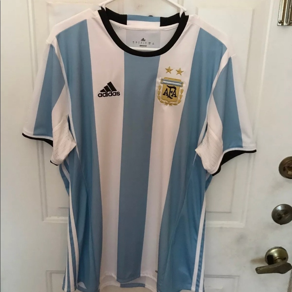 Argentina Adidas Soccer Jersey size L